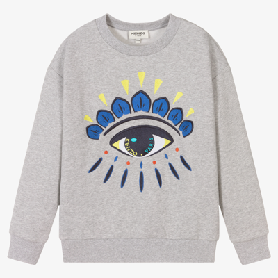 Kenzo grey top eye sweatshirt