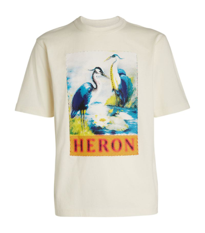 Shop Heron Preston Heron Graphic T-shirt In White