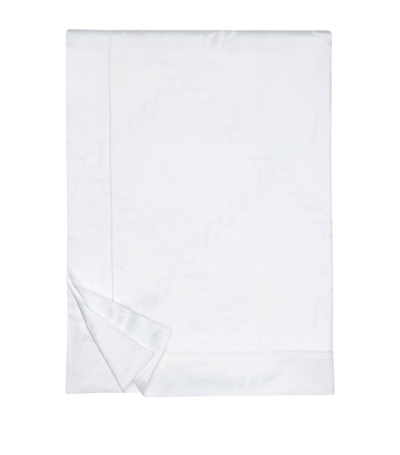 Shop Pratesi Treccia Super King Duvet Cover (260cm X 220cm) In White