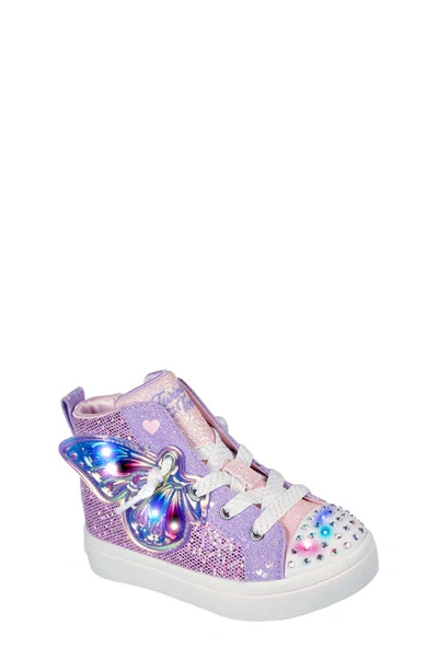 Skechers Kids' Twinkle Toes® Twi-lites 2.0 Butterfly Wishes Light-up High  Top Sneaker In Lavender | ModeSens
