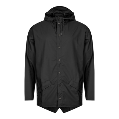 Shop Rains Jacket In Black