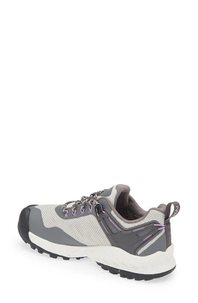 Shop Keen Nxis Evo Waterproof Speed Hiking Shoe In Steel Grey/ English Lavender