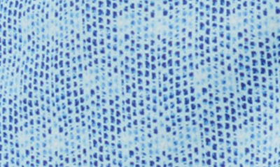 Bugatchi Ooohcotton® Abstract Print Button-up Shirt In Air Blue