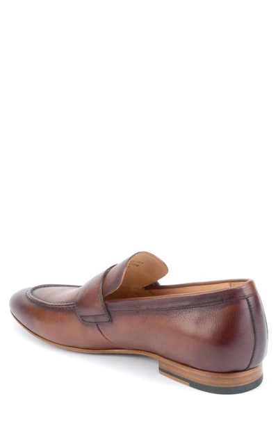 Warfield & Grand Montery Penny Loafer In Cognac