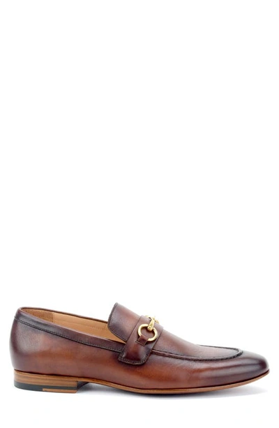 Warfield & Grand Holland Bit Loafer In Cognac
