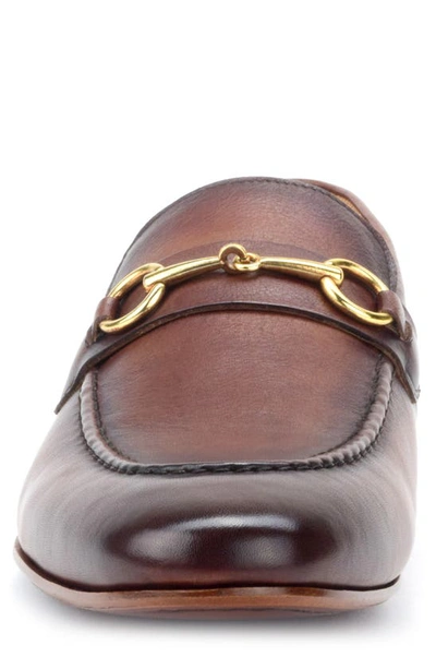 Warfield & Grand Holland Bit Loafer In Cognac