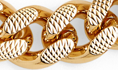 Shop Gucci Interlocking-g Gourmette Bracelet In Gold