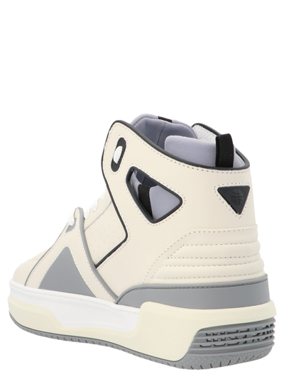 Just Don Unisex Courtside Basketball High-top Sneakers In Multicolor