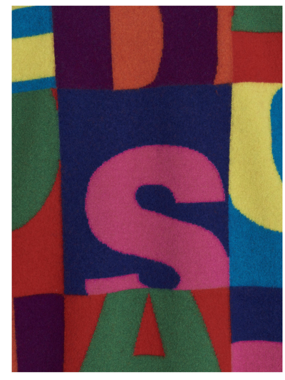 Shop Dsquared2 Alphabet Sweater In Multicolor