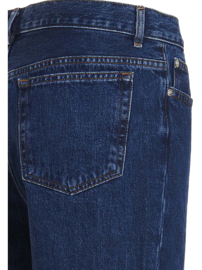 Shop Apc Martin Jeans In Blue