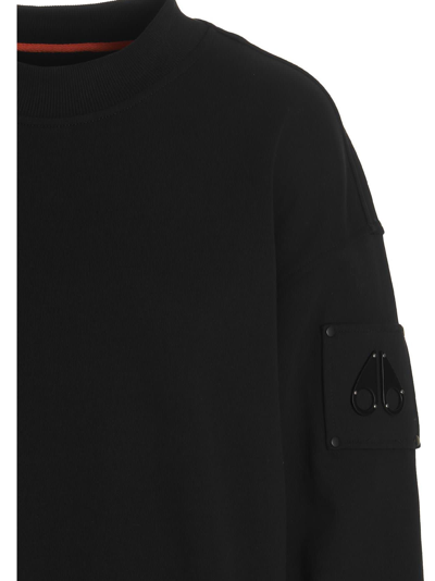 Shop Moose Knuckles Jamaican Sweatshirt In Black