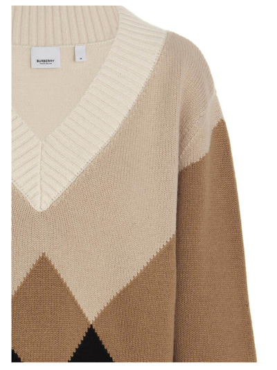Shop Burberry Lilah Sweater In Multicolor