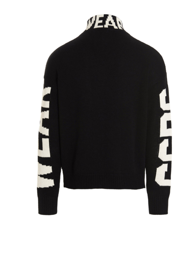 Shop Gcds Logo Sweater In Black