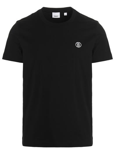 Shop Burberry Parker T-shirt In Black