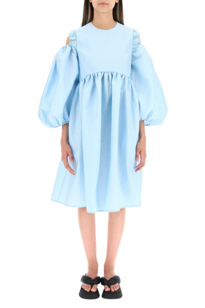 Shop Cecilie Bahnsen Janessa Dress In Maya Blue (light Blue)