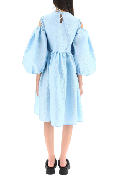 Shop Cecilie Bahnsen Janessa Dress In Maya Blue (light Blue)