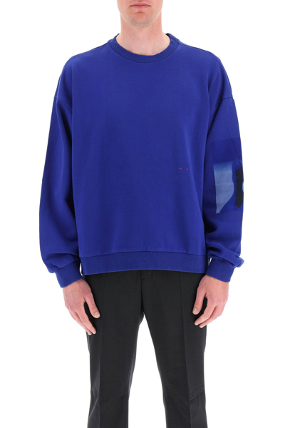 Shop A Better Mistake A Guy Sweatshirt In Blue (blue)