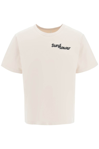Shop Sunflower Logo T-shirt In Sand (beige)