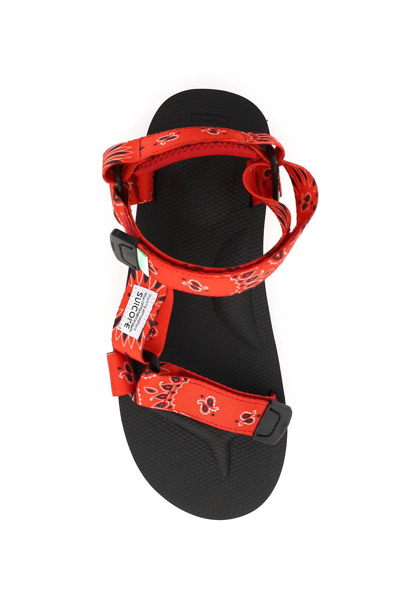 Shop Suicoke Depa-cab-pt02 Sandals In Red (red)