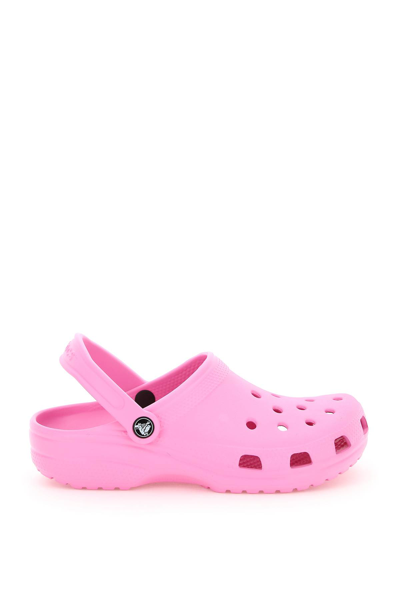Shop Crocs Classic Sabot U In Taffy Pink (pink)