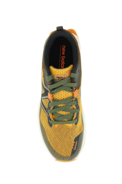 Shop New Balance Fresh Foam Hierro V7 Sneakers In Golden Hour (yellow)
