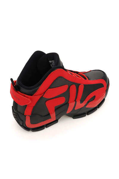 Shop Y/project Grant Hill Sneakers In Black Red (black)
