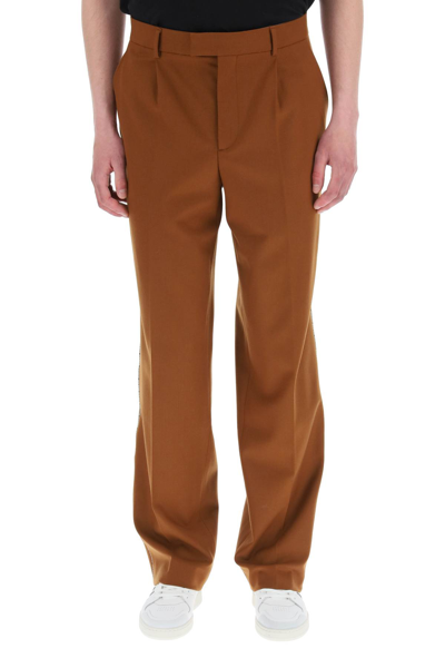 Vtmnts Barcode Wool Tailored Pants In Brown (brown)