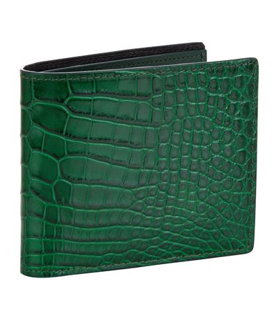 Tom Ford Alligator Skin Bifold Wallet | ModeSens
