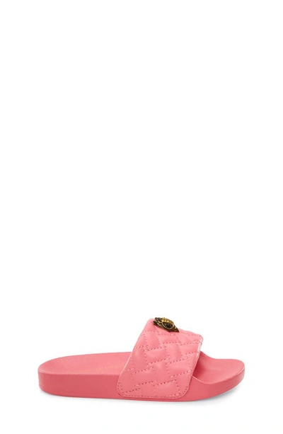 Kurt Geiger Kids' Mini Meena Eagle Slide Sandal In Pink | ModeSens