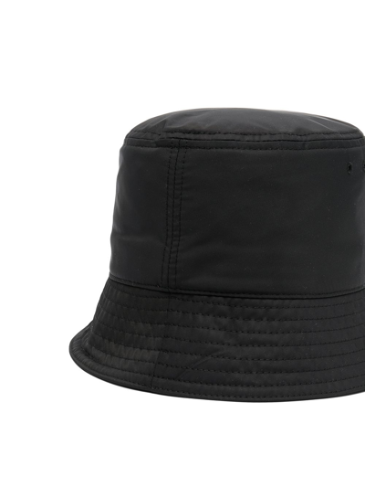 Shop Valentino Cappello Bucket Vltn In Black