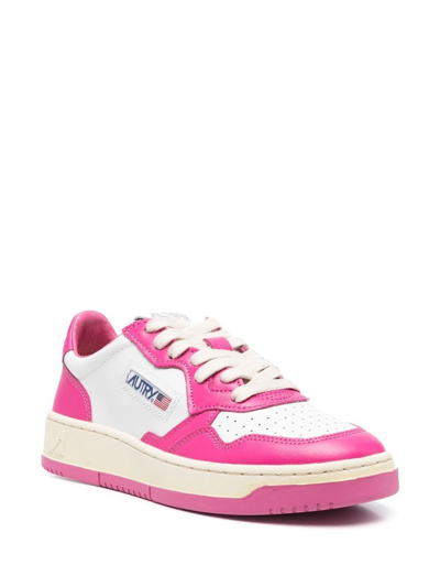 Shop Autry Sneakers Medalist In Fucsia