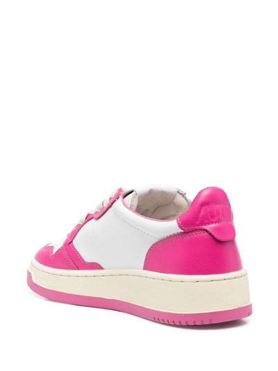 Shop Autry Sneakers Medalist In Fucsia