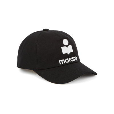 Shop Isabel Marant Core Tyrony Black Baseball Cap
