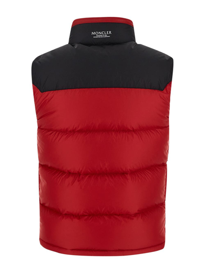 Shop Moncler Ophrys Gilet In Red
