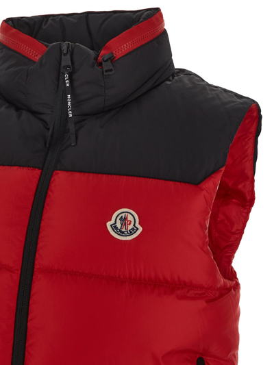 Shop Moncler Ophrys Gilet In Red