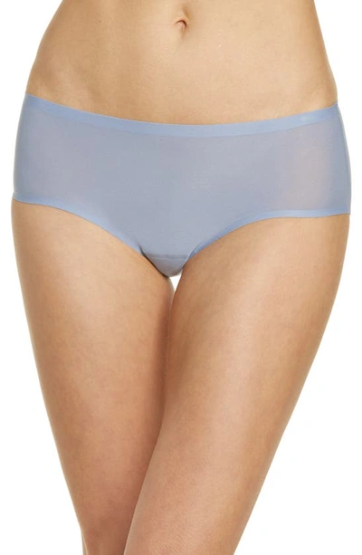 Shop Chantelle Lingerie Soft Stretch Seamless Hipster Panties In Chambray-1a
