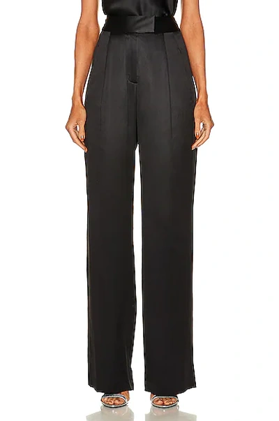 Shop The Sei Wide Leg Trouser In Black