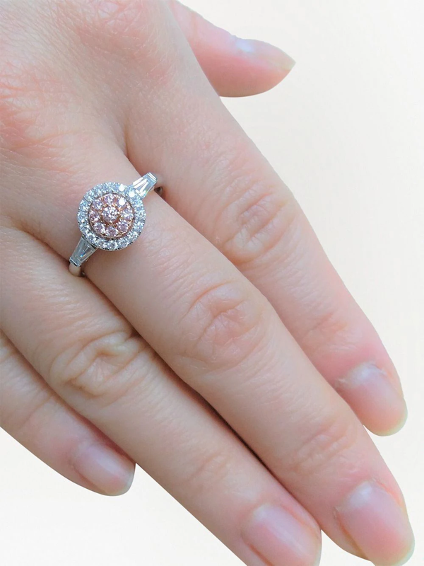 HYT Jewelry 18kt white gold diamond ring - Silver