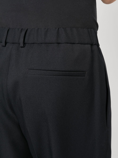 Jil Sander Straight Leg Trousers In Blau