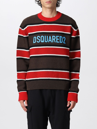 Dsquared2 Dsquared Men Jersey With Logo In Multi