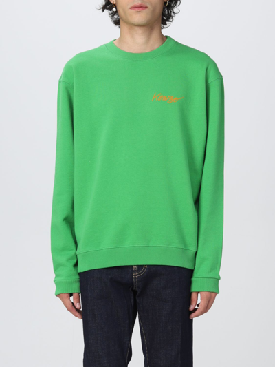 Shop Kenzo Sweatshirt  Men In Green