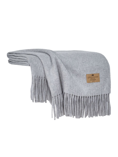 Shop Lands Downunder Luxe Italian Cashmere Throw In Sterling