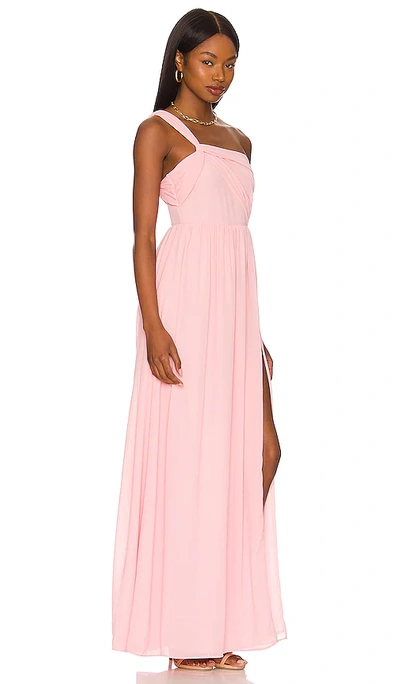 Shop Nbd Kinsley Gown In Blush
