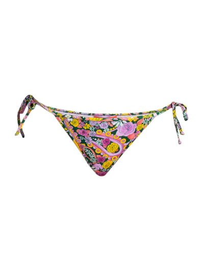 Shop La Doublej Women's Tie Bikini Bottom In Tripping
