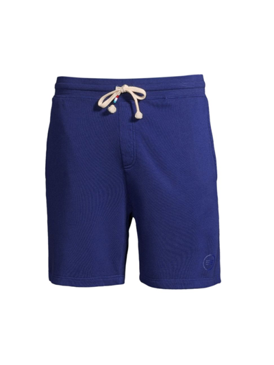 Shop Sol Angeles Men's Waves Drawstring Shorts In Blue Jay