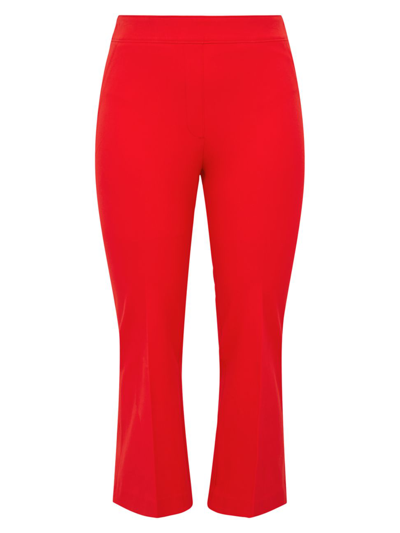 Spanx On-the-go Kick Flare Pant In True Red