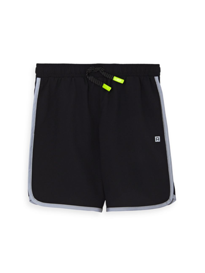 Shop Rockets Of Awesome Little Boy's & Boy's Woven Active Shorts In Jet Set