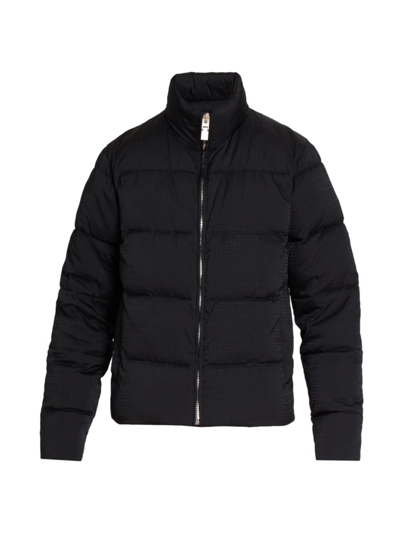 Shop Givenchy Men's 4g Mid-weight Down Jacket In Black