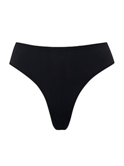 Shop Good American Women's Good Waist Bikini Bottom In Black