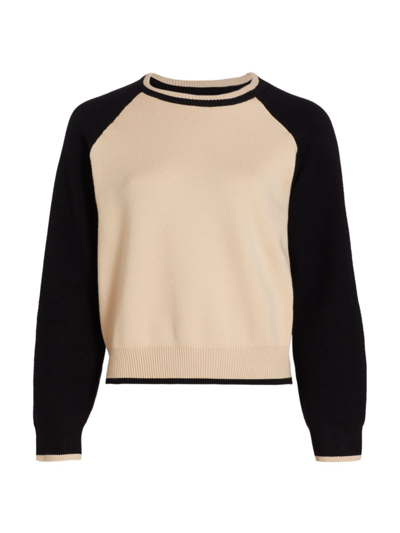 Monrow color block sweater new arrivals